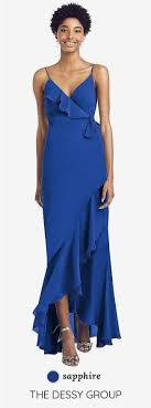 Mismatched Sapphire Blue Bridesmaid Dresses In 2020 Blue Bridesmaid Dresses Summer Bridesmaid Dresses Blue Themed Wedding