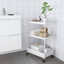 nissafors rullebord hvid 50 5x30x83 cm ikea utility cart ikea ikea utility cart