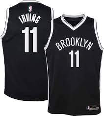 James harden had to convince new teammate landry shamet to change his number in order for the beard to wear his. Amazon Com Outerstuff Kyrie Irving Brooklyn Nets Nba Boys Kids 4 7 Black Road Replica Jersey Clothing
