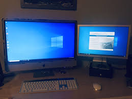 It has been the primary part of apple's consumer desktop offerings since its debut in august 1998. Successful And Easy Install Of Windows 10 Pro On 2011 Imac Unsupported 32gb Ram 2tb Ssd 27 Display With A Side Apple Cinema Display Mac