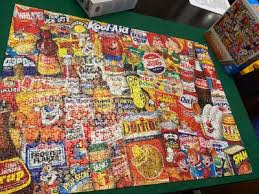Great for gluing and framing ; White Mountain Puzzles Candy Wrappers 1000 Piece Jigsaw Puzzle Walmart Com Walmart Com