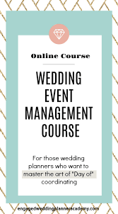 Wedding Planner Engaged Wedding Planner Academy Wedding Planner Business Wedding Planner Course Event Management Courses
