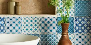 Colourful and striking, these patchwork effect porcelain tiles contain a mix of moroccan patterns; Tapestry With Tiles