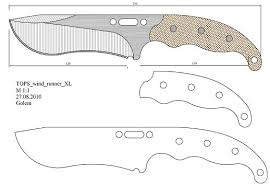 Tops Wind Runner Xl Model 1 Pdf Onedrive Knife Patterns Knife Making Wind Runner