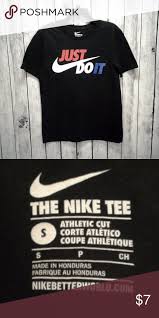 Black And Blue Nike Shirt The Nike Tee Just Do It Tshirt Nike Tees Tees T Shirt