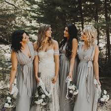 This Grey Bridesmaid Dresses Are Perfect For Boho Wedding Bridesmaid Dresses Boho Grey Bridesmaid Dresses Grey Bridesmaids
