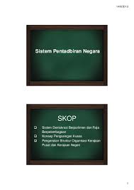 Malaysia mengamalkan sistem pentadbiran demokrasi persekutuan. Pdf Sistem Pentadbiran Negara Mohd Khairil Amirruddin Academia Edu