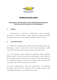 Perkongsian liabilti terhad ini merupakan soalan mengenai perkongsian liabiliti terhad. Pdf Pemberitahuan Awam Pembukaan Akaun Bank Untuk Perkongsian Liabiliti Terhad Limited Liability Partnership Zek Zamre Academia Edu