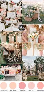 For example, if you want a spring garden wedding, decide which spring flowers you prefer and plan your wedding at a local. Garden Wedding In Soft Pink And Peach Colour Theme Fabmood