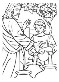 Image Result For Jesus Turns Water To Wine Coloring Page Jesus Coloring Pages Miracles Of Jesus Sunday School Coloring Pages