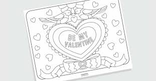 We think it would be a good and original idea to offer coloring pages instead of cards. Free Printable Valentine S Day Coloring Pages For Adults And Kids Baby Savers Babysavers Com