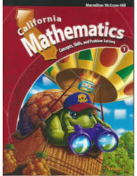 • a guide that outlines national standards for grade 3 • concise lessons combined with lot of practice that promote better scores―in class and on achievement tests • a pretest to help identify areas where students need more work. California Mathematics 1st Grade Concepts Skills And Problem Solving Vol 1 J C Books