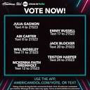 American Idol | VOTE NOW, America! 🎤✨ 3️⃣ ways to vote for ...