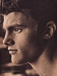 1990s Vintage BRUCE WEBER Handsome Young Man PETER Portrait Photo Gravure  Art