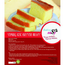 Dan kalau anda yang buat sendiri di rumah, lagi laaa gempak. Baking So Easy Tepung Segera Kek Butter Moist Shopee Malaysia