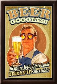 Beer Goggles Print At Allposters Com Birra Cartello