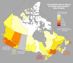 What Are Maps Really Saying About Covid 19 In Canada Canadian Geographic