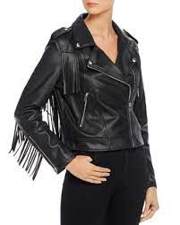 Blanknyc Fringed Faux Leather Moto Jacket 100 Exclusive Women Bloomingdale S Faux Leather Moto Jacket Celebrities Leather Jacket Leather Moto Jacket