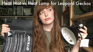 Even if heat lamps could deliver clinical results similar to light therapy, the burn risks aren't worth it. Heat Mat Vs Heat Lamp How I Heat My Leopard Gecko Enclosures Youtube