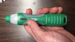 Range of voltage sensitivity is from 12v to 1000v ac. Commercial Electric Non Contact Voltage Tester Gfci Outlet Analyzer Youtube