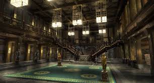 Inception Castle Interior Nathaniel West Castles Interior Japanese Castle Japanese Palace