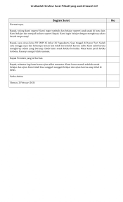 Sebelum kamu menulis surat pribadi berbahasa inggris, sebaiknya kamu harus mengetahui perbedaan antara surat resmi dan surat pribadi. Lkpd Surat Pribadi Worksheet