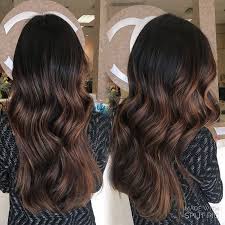 Image Result For Jet Black Roots Sombre Melted Into Dark Long Hair Styles Hair Hair Styles