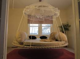 Round Hanging Daybed Floating Bed Comfy Bed Floating Bed Canopy Beds For Sale