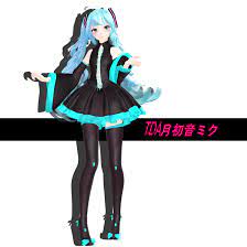 Moon Hastune Miku Download By K Channnn Miku Mmd Models Vocaloid Outfits
