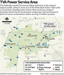 Top tva abbreviation meanings updated december 2020. Map Tva S Power Plants And Service Area Inside Climate News