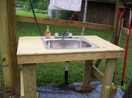 Garden Sink That Hooks Up To Your Garden Hose Garden Sink Outdoor Sinks Outdoor Garden Sink