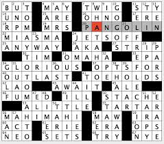 If you are looking for a quick, free, easy online crossword, you've come to the right place! Rex Parker Does The Nyt Crossword Puzzle Scaly Anteater Wed 8 12 15 Roman Equivalent Of Rhea 19th Century Midwest Railway Hub Word After Which Parent Might Interrupt Child Monster Encountered By Aeneas
