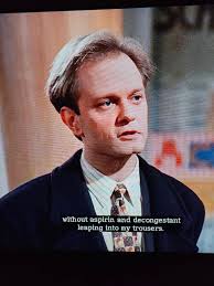 From “Daphne's Room”—one of Frasier's funniest moments! 🤣