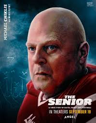 The one and only Michael Chiklis stars as Mike Flynt in #TheSeniorMovie, in  theaters tomorrow, September 19. Get your tickets now at the link in bio!  🏈 #Angel #Football
