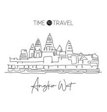 Angkor Wat Vector Images Over 210 Go straight to the second tier at the back left corner and see how long the line is. vectorstock