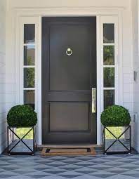 What should i do with my garage door? Make An Entrance How To Style Your Front Door Beautiful House Hausturen Streichen Haustur Farben Bauernhaus Tur