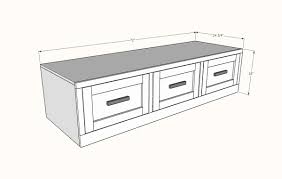 It offers a 360 degrees swivel base that also has an easy to use locking mechanism. Mudroom Bench With Easy Drawers Ana White