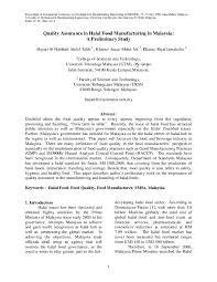 A muslim trader trading with an islamic trading account will have access to all the trading assets that other types of trading accounts have with the difference being no interest charged on overnight positions. Pdf Quality Assurance In Halal Food Manufacturing In Malaysia A Preliminary Study Mohd Zaki Zakaria Academia Edu