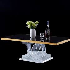 Metro shop adair acrylic coffee table: Infinity Lucite Acrylic Rectangle Coffee Table