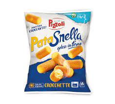 Trascorso il tempo indicato necessario per la cottura, se vedete che le crocchette non sono sufficientemete dorate proseguite la cottura di 5 minuti con il grill. Patasnella Crocchette Pizzoli