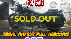 Hello friends, i am looking for original exhausts for 350 daytona. For Sale Regal Raptor Daytona 350 2017 Youtube