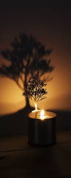 Designed By An Installation Artist These Slim Lumen Candles Cast Beautiful Shadowy Silhouettes When You Light Handmade Home Decor Handmade Home Shadow Candle