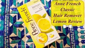 anne french clic hair remover lemon