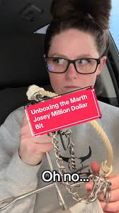 Unboxing the Million Dollar Bit, featuring my son😅 #milliondollarbit  #marthajosey #barrelhorses #fypシ