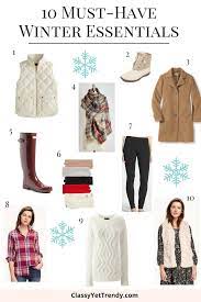 10 Must Have Winter Essentials Classy Yet Trendy Winter Essentials Classy Yet Trendy Casual Fall Outfits