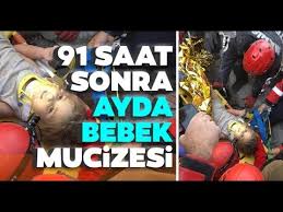 İzmir'de şiddetli bir deprem meydana geldi. 91 Saat Sonra Kurtarilan Ayda Bebegin Mucize Anlari Izmir Deprem Izmir Deprem Ayda Mucize Youtube