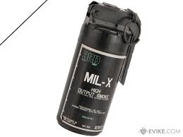 Mil X Military Law Enforcement Style Smoke Grenade W Spoon Ignition By Enola Gaye Color White Pack Of 1 Accessories Parts Smoke Grenades Pyrotechnics Evike Com Airsoft Superstore