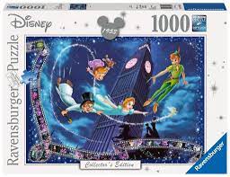The puzzle has thick cardboard, and each individual shape is a unique piece. Ravensburger 19743 Disney Collector S Edition Peter Pan 1000 Jigsaw Puzzle For Adults Every Unique Softclick Technology Means Pieces Fit Together Perfectly Multi Coloured Buy Online At Best Price In Uae Amazon Ae