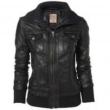 Il2l Women S Black Leather Bomber Jacket With A Deep Knitted Collar Leather Bomber Jacket Women Black Leather Bomber Jacket Bomber Jacket Women