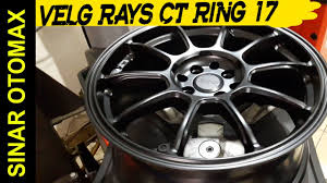 Rays te37 og r17x8 pcd 5x114 et+40 kondisi : Modifikasi Toyota Yaris Heykers Pake Velg Rays Ct Ring 17 Youtube